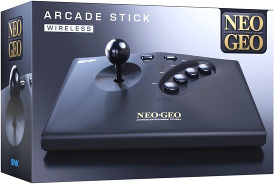 NEOGEO AES+ Draadloze Arcade Stick - Zwart