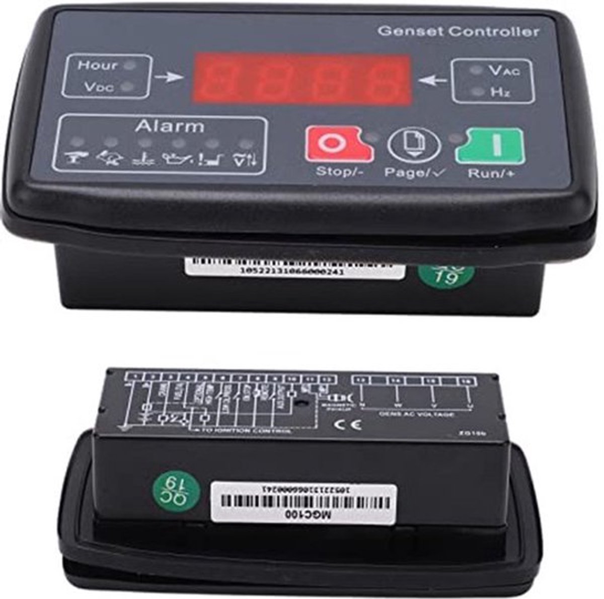 Auto Start Genset Controller, Generator Set Controller Auto Start Stop Genset Controller Module voor Kleine Benzine MGC100, Energie Controllers