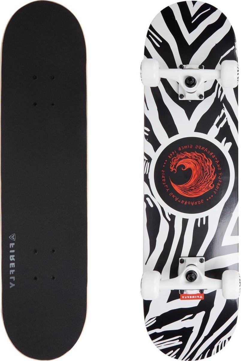 Skateboard Cruiser board Straat en park 7-laags dekconstructie One