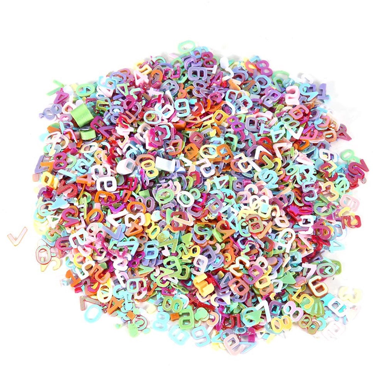 Cosensi - Dailygoods - Meerkleurige Manicure Glitterconfetti voor Feestdecoratie