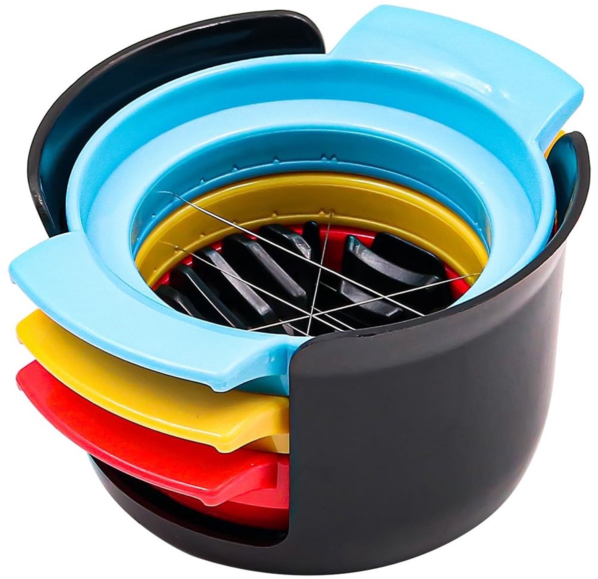 Cosensi - Dailygoods - 3-in-1 Ei Separator en Snijtool voor Fruit en Groenten