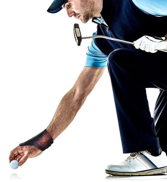 Allecto - Golf Polsbrace - Golf Training Polssteun voor Correcte Swing - Ondersteuning voor Pols - Verbeter Je Swing - Ideaal voor Golfers - Geschi... van Merkloos — afbeelding 5