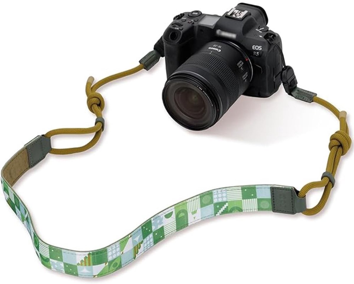 Cosensi - Dailygoods - Camera Schouderriem met Snelsluiting en Verstelbaar Koord