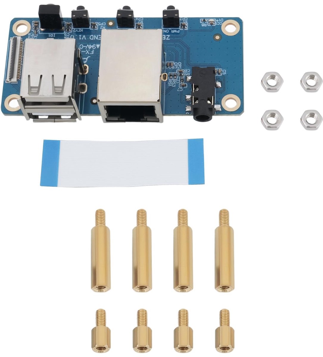 Cosensi - Dailygoods - Uitbreidingsbordset voor Orange Pi Zero 2 met Diverse Functies