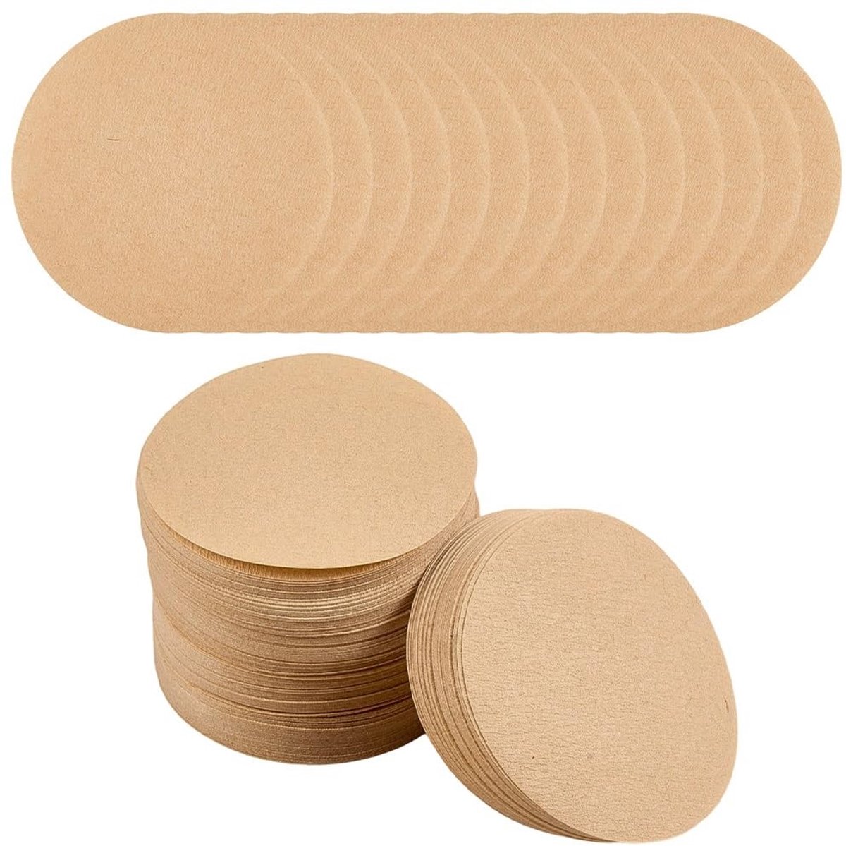 Cosensi - Dailygoods - 800 Stuks Wegwerp Koffiefilterpapier voor Espressomachines