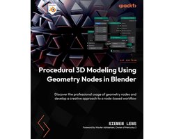 Procedural 3D Modeling Using Geometry Nodes in Blender