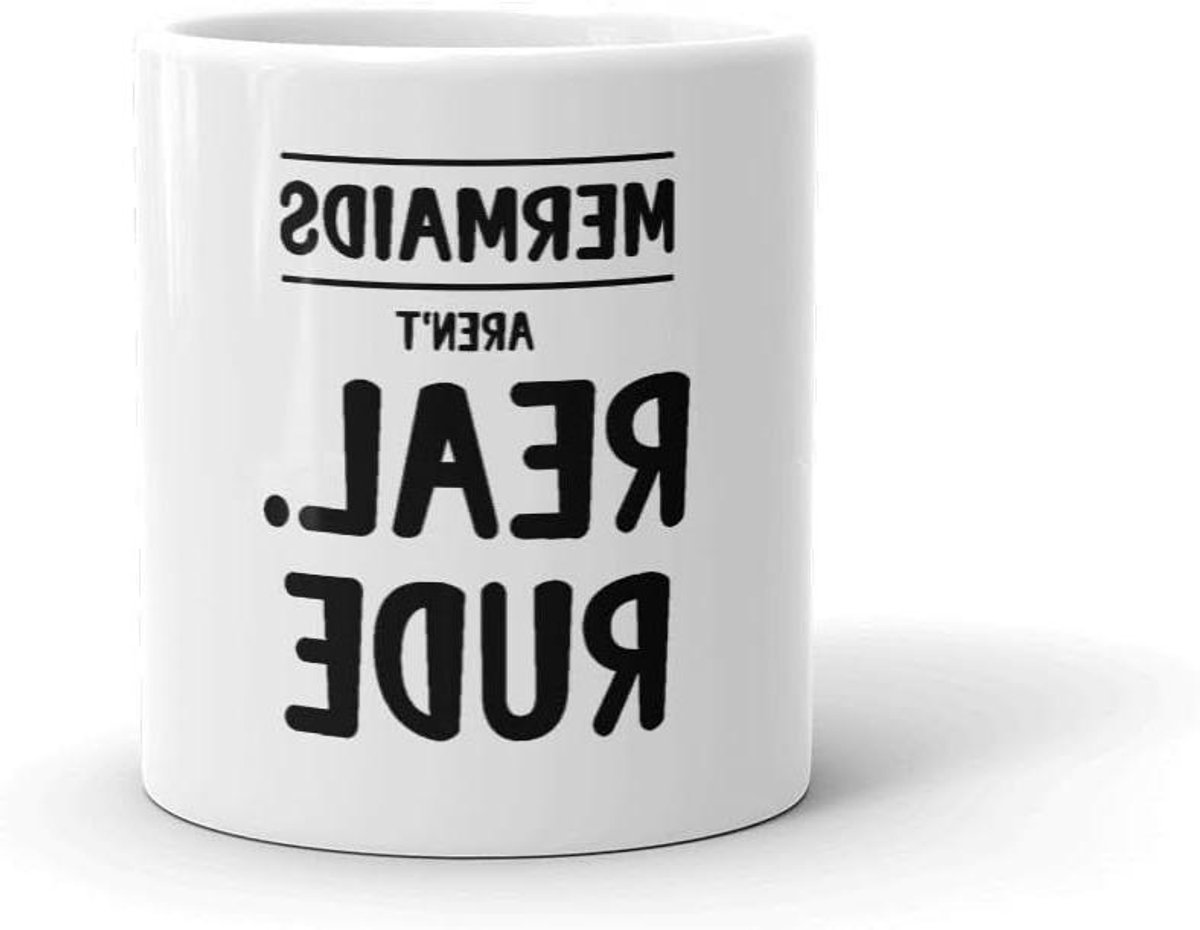 Grappige Mok - Thee Kop - Ochtend Koffie - Uniek Design - 320 ml - Wit