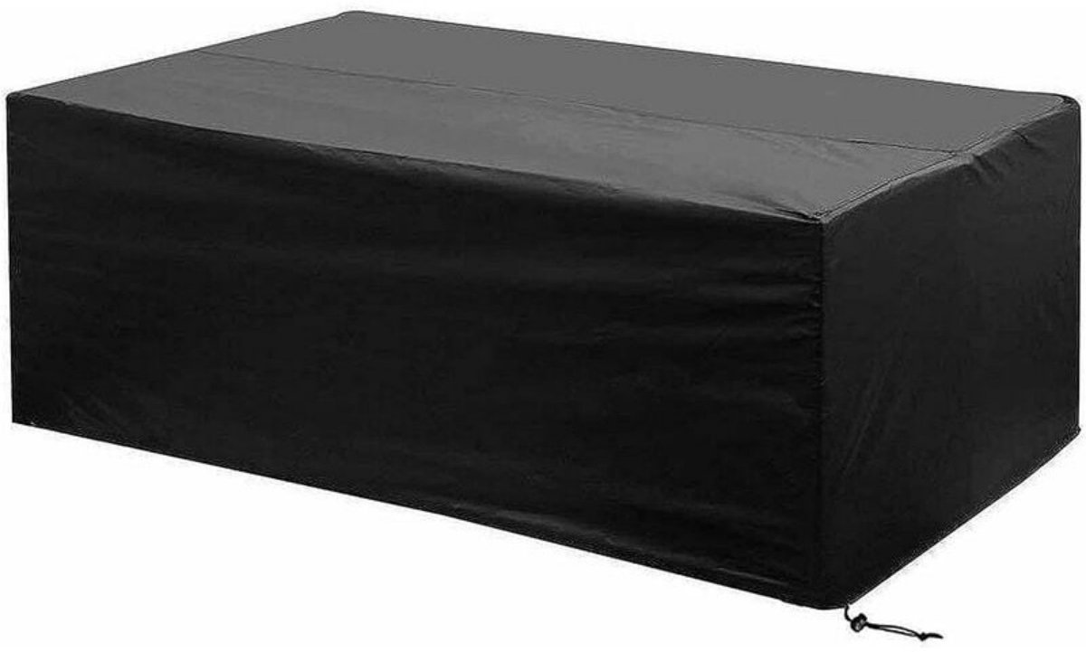 TOVBMUP Beschermhoes tuinmeubelen - waterdicht, winddicht - 1 stuk - zwart - Oxford-stof - 213 x 132 x 74 cm