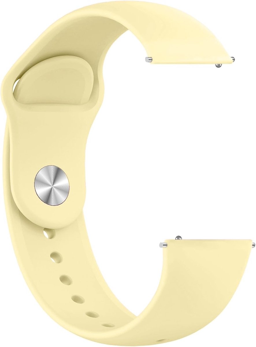 Silicone Horlogeband 18mm 19mm 20mm 22mm voor Sport en Activiteiten, Unisex Vervangband voor Smartwatches