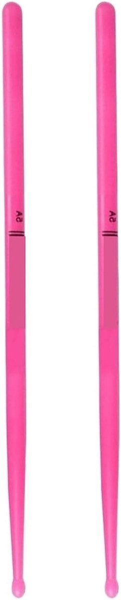 Drumstokken - Lichtgevende stokken - Muziek maken - Fluorescerend effect - 40.6 cm - Rood
