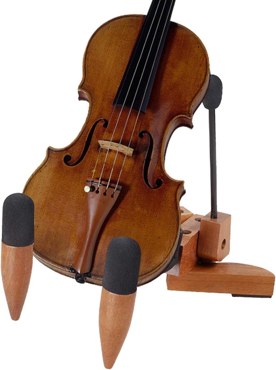 Gitaar Wandhouder - Instrument Hanger - Instrument Opslag - Opvouwbaar Mahonie - 29.5 cm - Viool