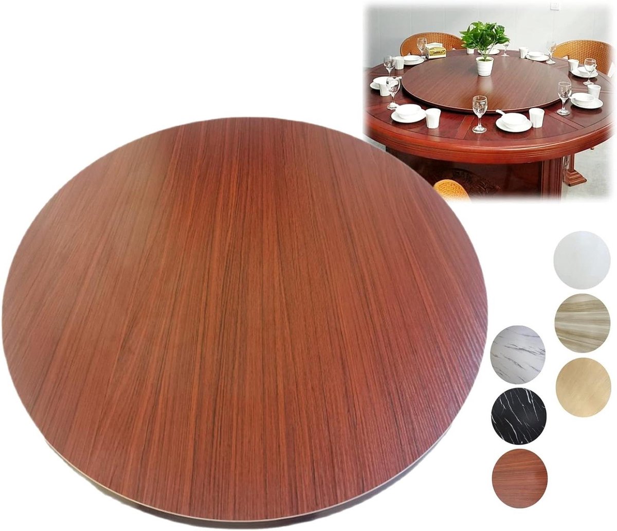 Draaibaar Plateau - Draaiplateau Keuken - Eten Delen - 360 Graden Rotatie - Ø 50 cm - Zwart