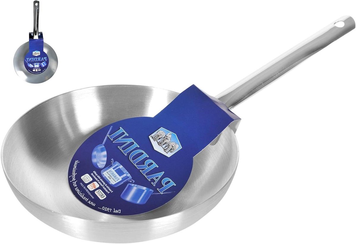 Aluminium Casserole - Kookpan Bereidingspan - Thuis Koken - Met Handgreep - 40 cm - Grijs