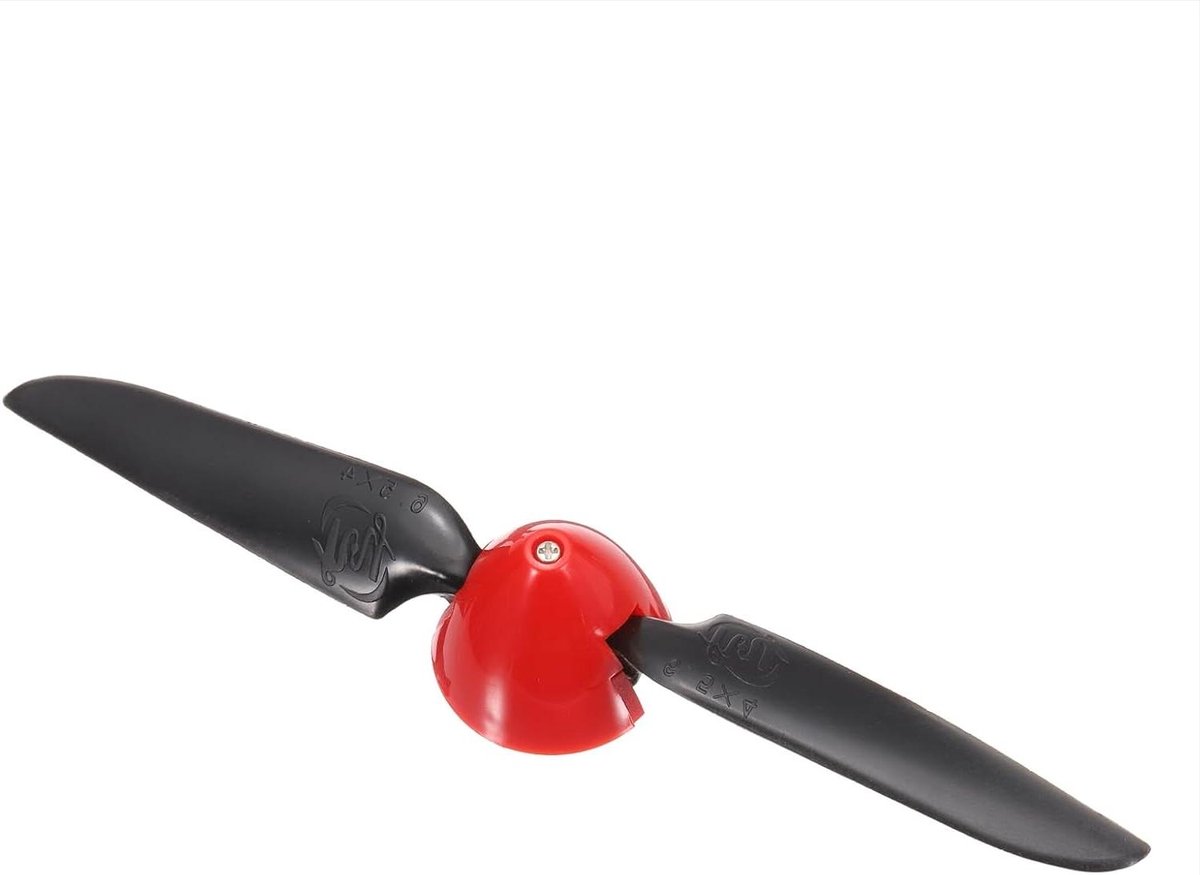 RC Vliegtuigpropeller - Vouwpropeller - Modelvliegen - Lichtgewicht nylon - 65 inch - Zwart Rood