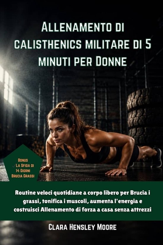 Allenamento di calisthenics militare di 5 minuti per Donne - cover