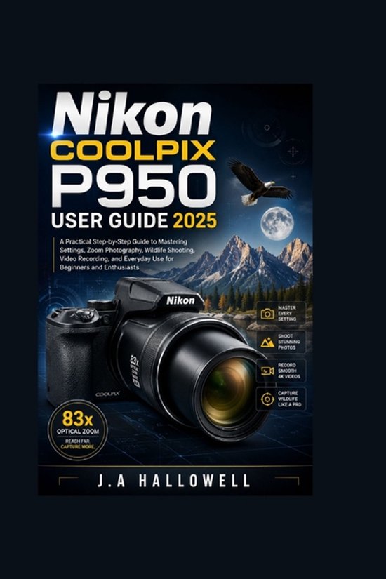Nikon Coolpix P950 User Guide 2025 - cover