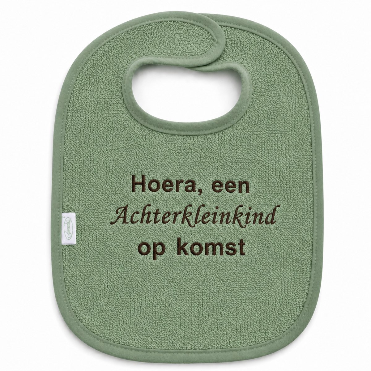 Slab zwangerschapsaankondiging – voor overgroot opa en oma – Hoera, een Achterkleinkind op komst – Baby slab aankondiging zwangerschap – Cadeau voor overgroot opa en oma – slab - 100% katoen - baby aankondiging - originele zwangerschaps reveal