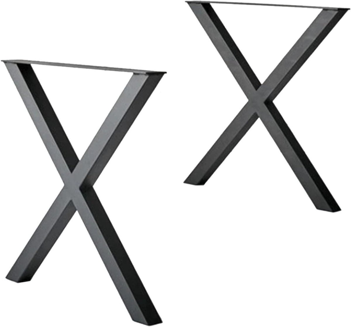 Tafelpoten - Meubelonderstel - Barhoogte Creëren - Roestbestendige Frames - 50cm - Zwart