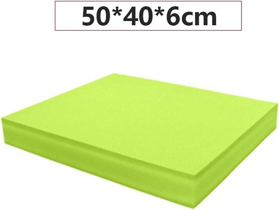 Yogamat - Balansmat - Thuis sporten - Antislip oppervlak - M - Oranje van Yogamat — afbeelding 5