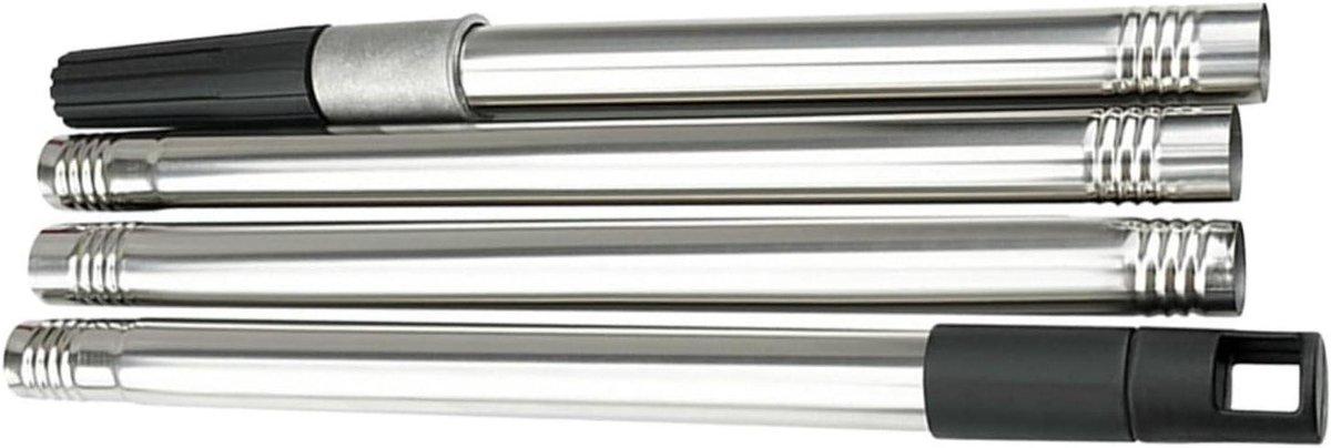 Verlengstang Verfroller - Schildersteel - Hoge Muren Schilderen - Verstelbare Lengte - 110 mm - Zilver