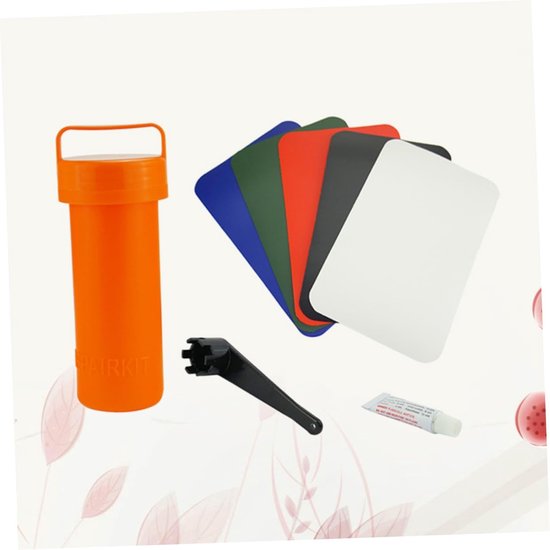 Reparatieset Boot - Lijm Patch - Watersport Reparatie - Waterdicht Materiaal - 20x13 cm - Zoals Afgebeeld — afbeelding 2