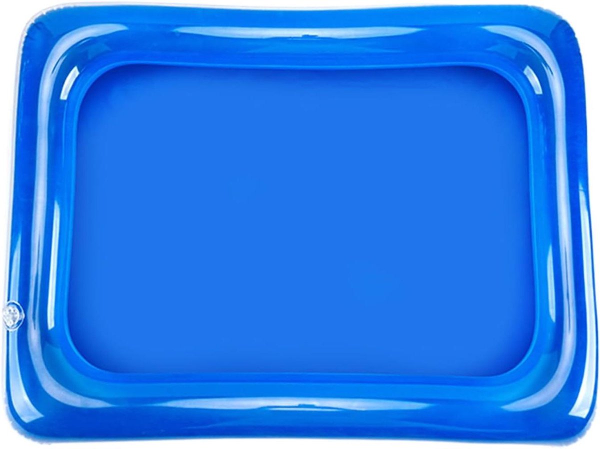 Voetenbad - Voetwastafel Opblaasbaar - Zwembad Hygiëne - Draagbaar Opvouwbaar - 60x45 cm - Blauw