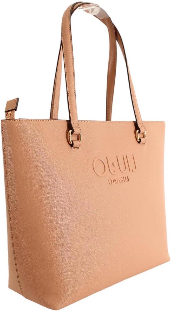 Shopping Tas - Handtas - Dagelijks Gebruik - Versterkte Bodem - 41 x 30 cm - Lichtbruin