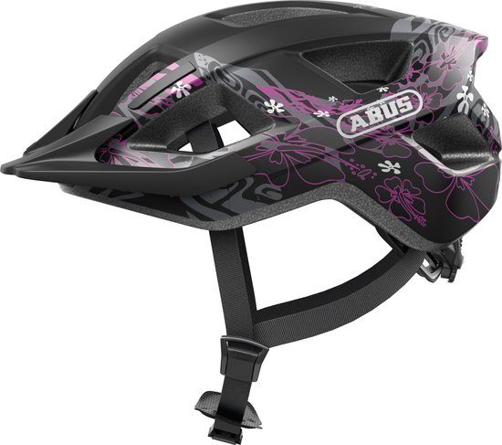 Fietshelm ABUS ADURO 3.0 LED maori blackberry S - 51-55 cm - zwart - Geschikt voor gebruik op elektrische fietsen - stadsfietsen - 295 g — afbeelding 5