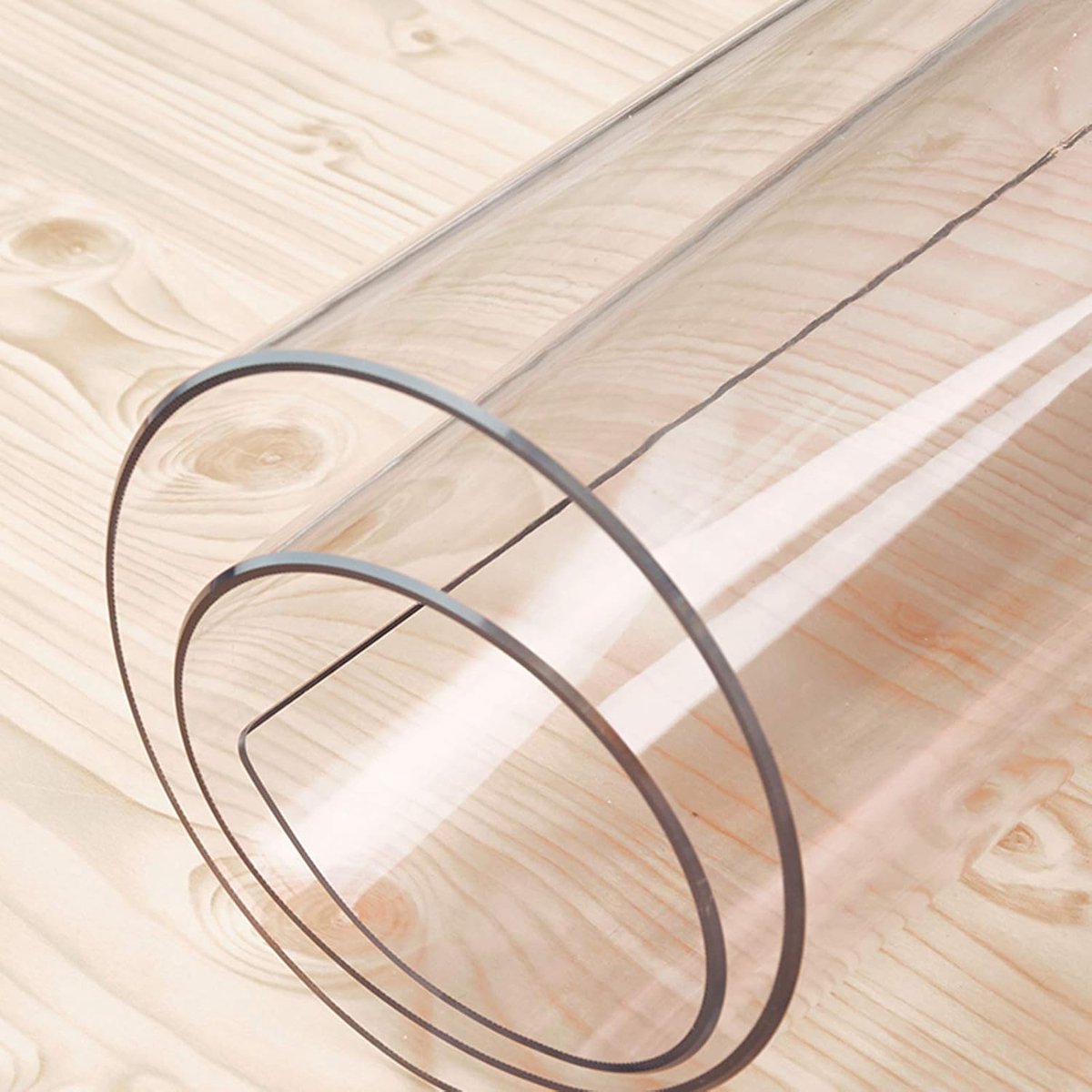 Tafelkleedbeschermer - Tafelmat - Eettafel beschermen - 2 mm dik - 45 x 200 cm - Transparant