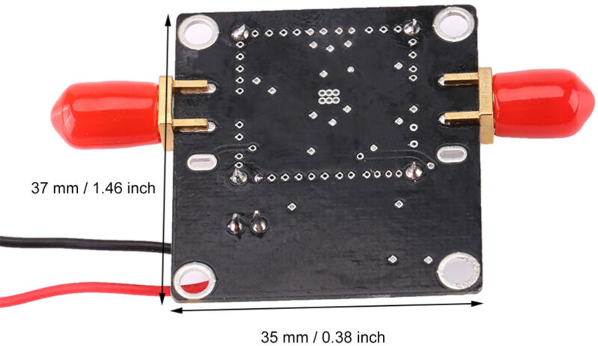 Logaritmische detector 1 M-8 GHz 70 dB Dynamisch geregelde ALC AGC