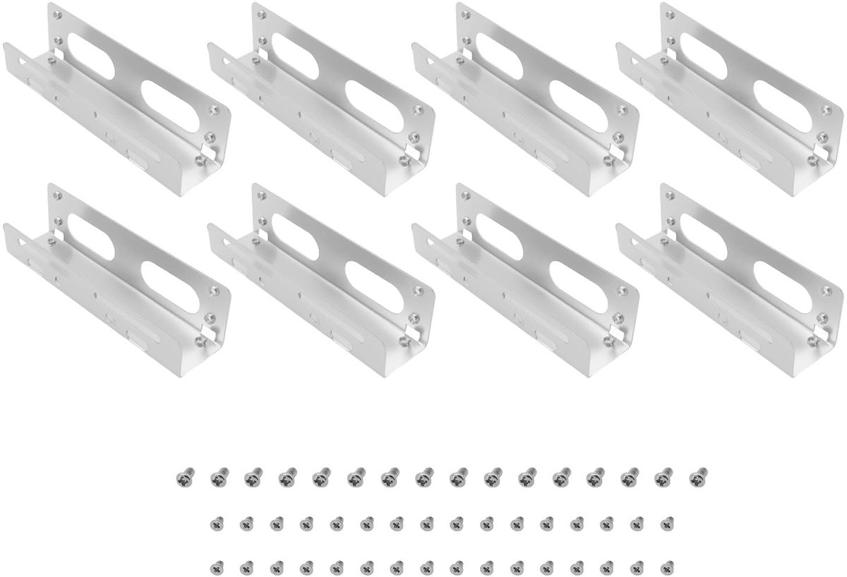 Dailygoods - 4 Paar Harde Schijf Montagebeugel Adapter voor Desktop Chassis