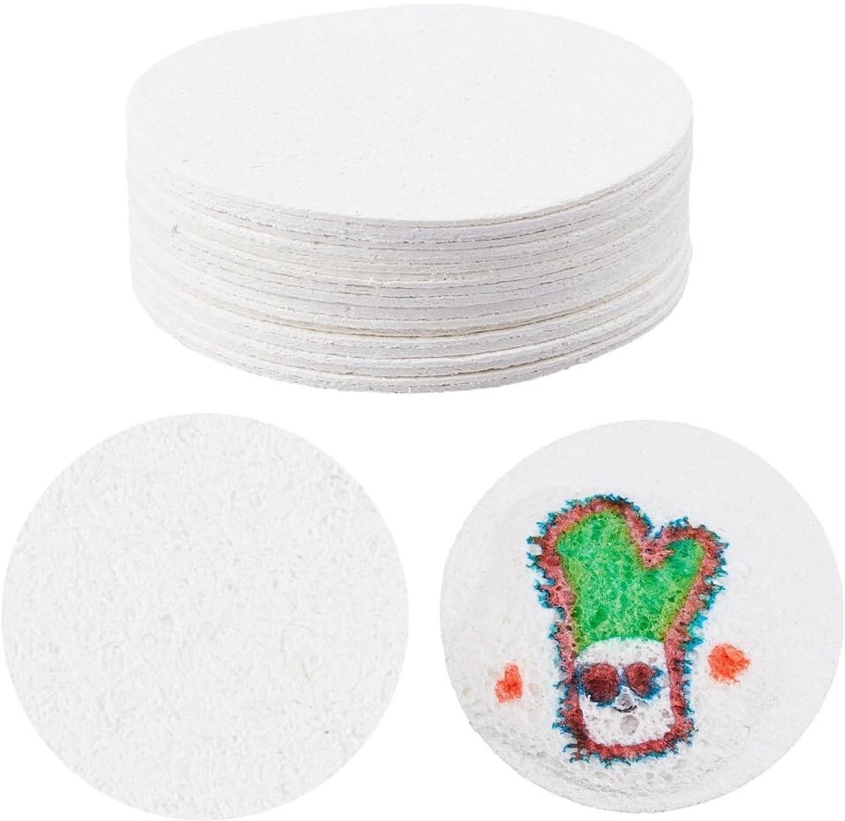 Dailygoods - Cosensi - 20 Stuks Ronde Magic Puffy Paint voor 3D Effect Schilderen