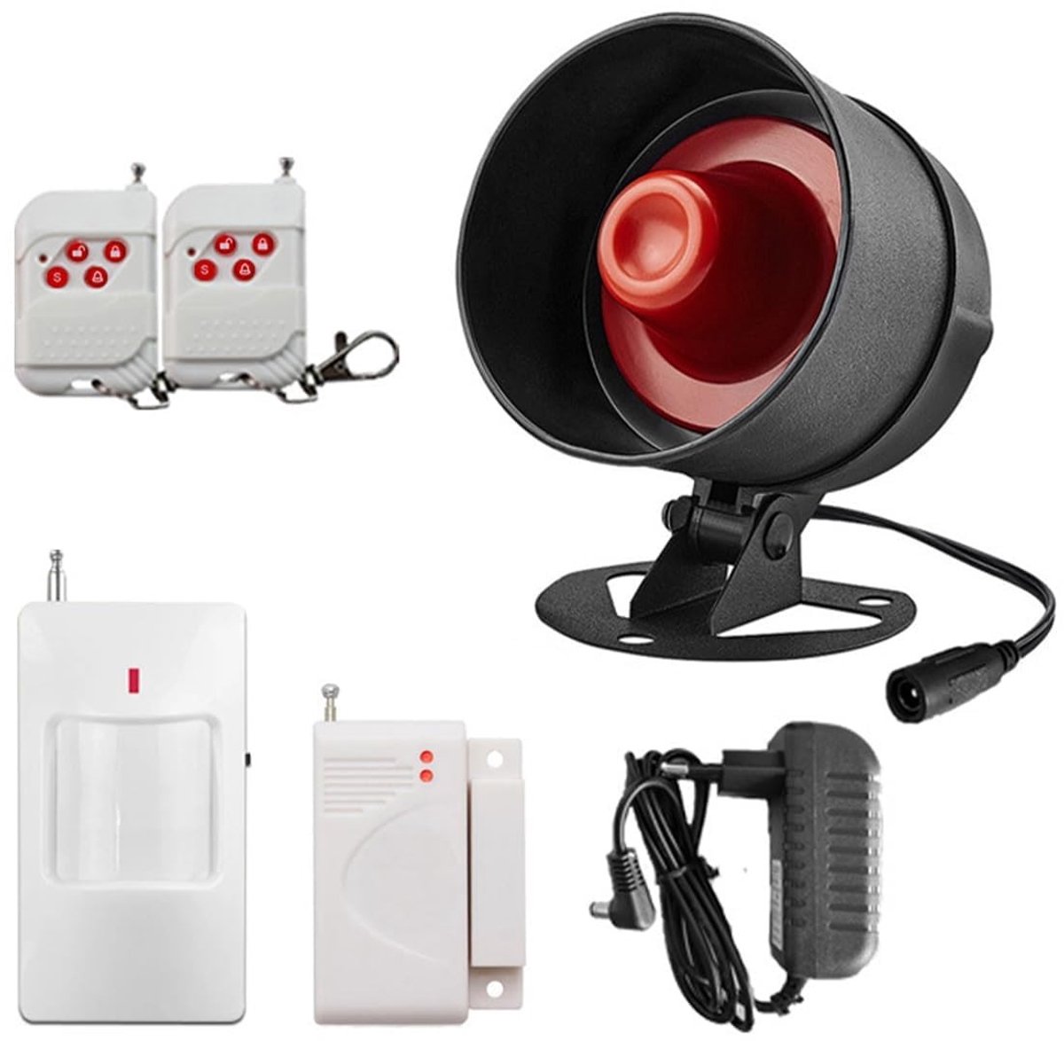 Dailygoods - Wifi Huisalarmsysteem met Deur- en Raamsensoren