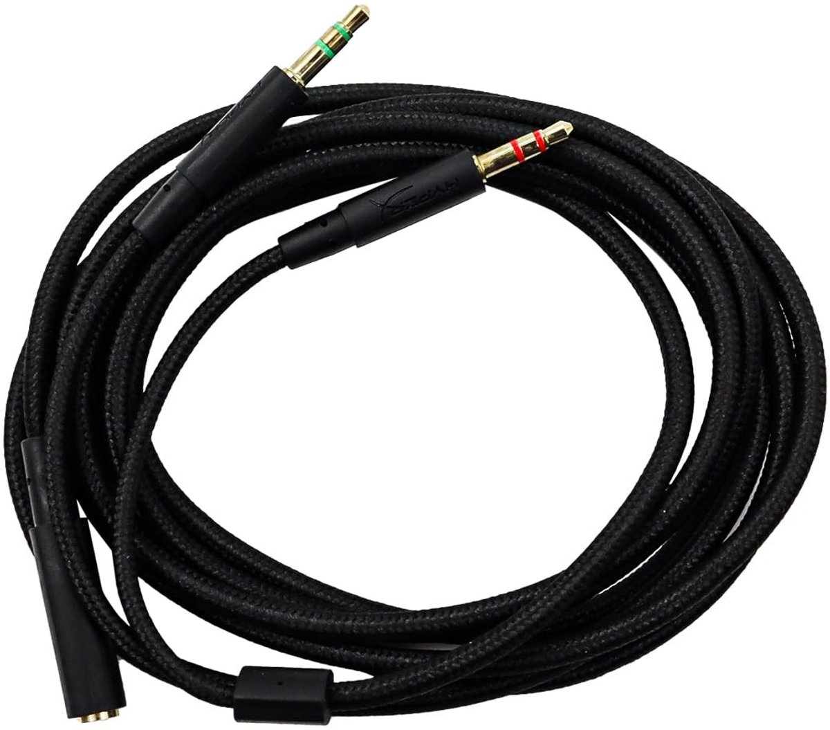 Dailygoods - 2-in-1 Headset Splitterkabel voor PC Audio