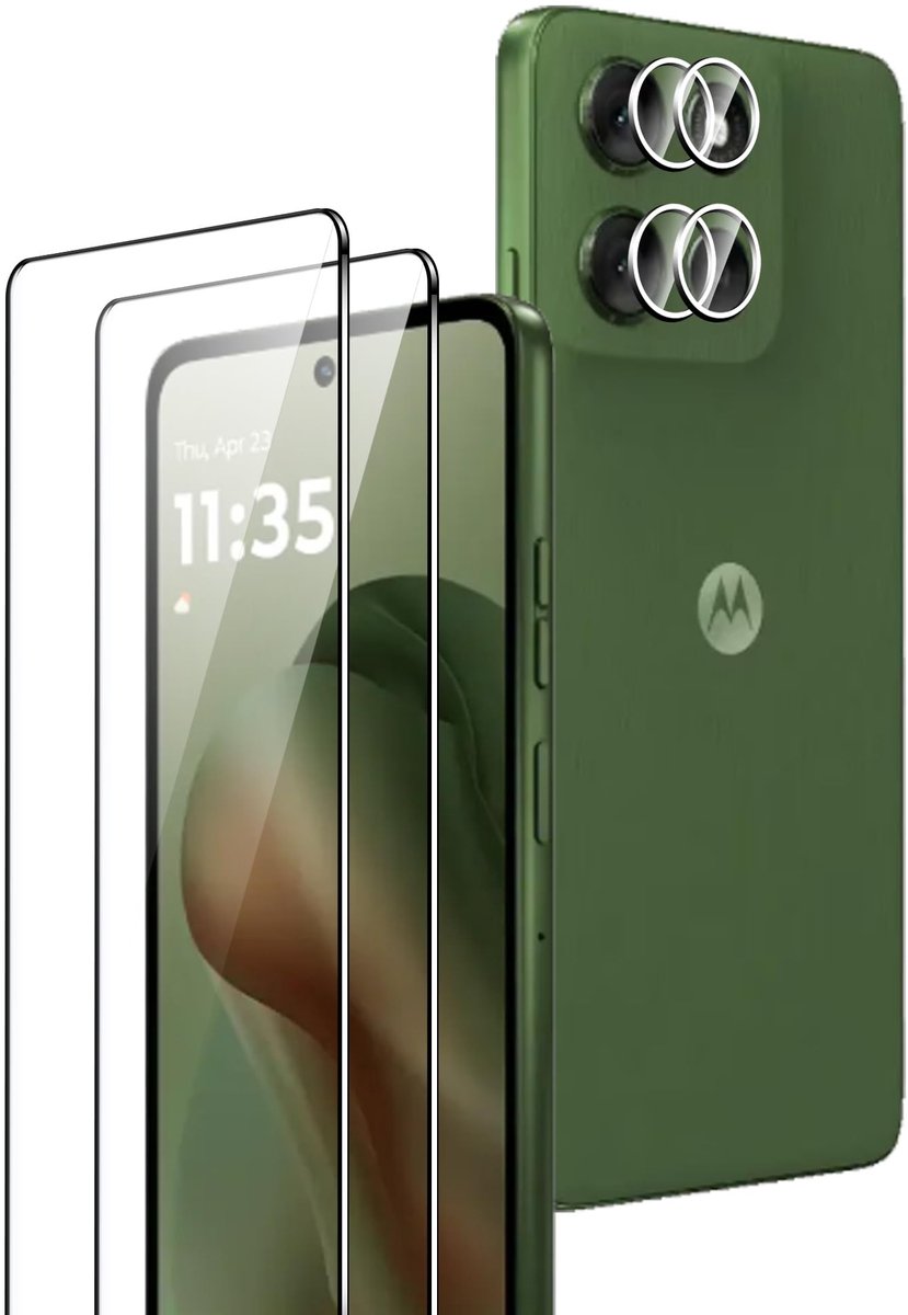 Dailygoods - Gehard Glas Screenprotector voor Motorola Moto G56