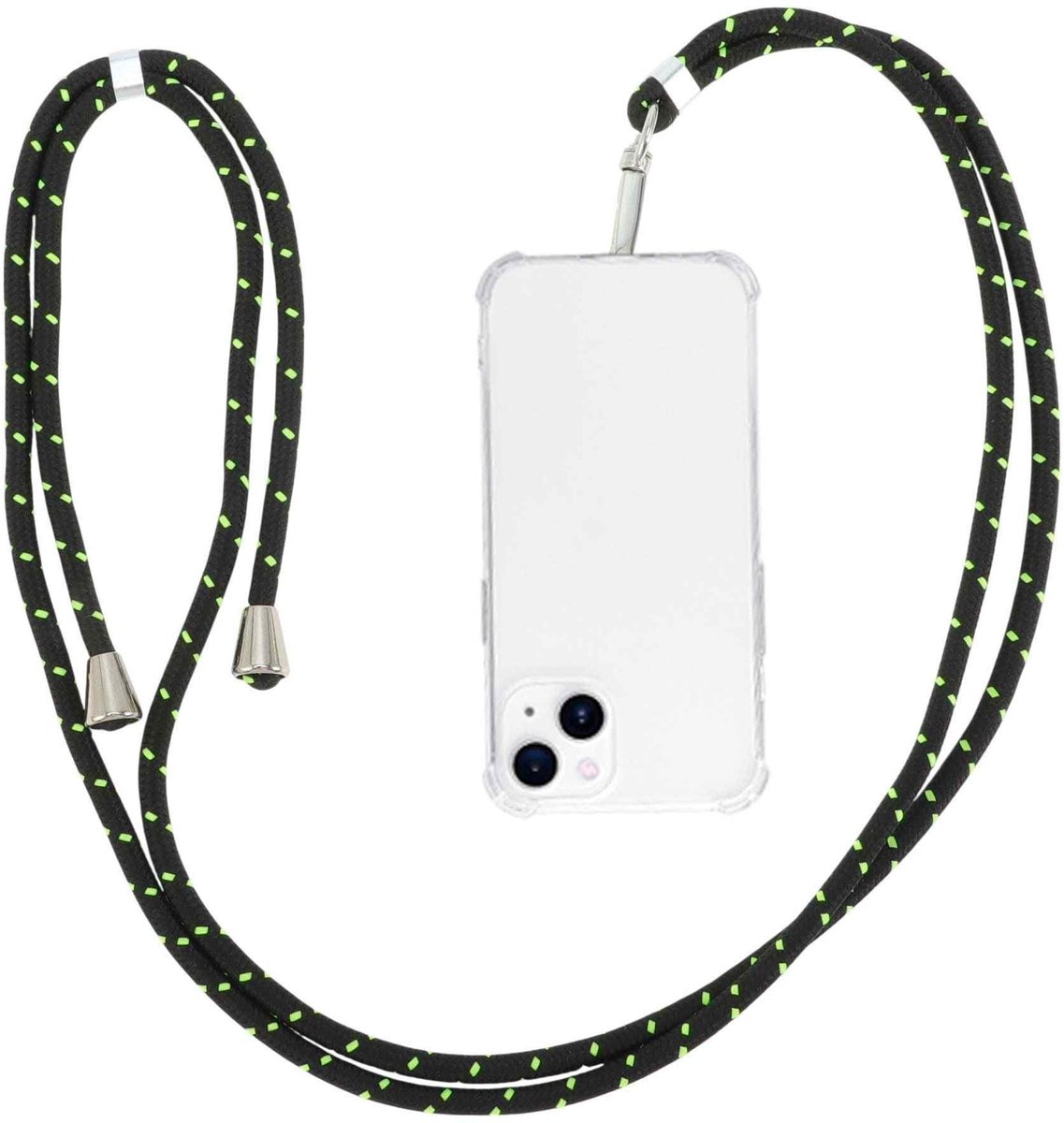 Dailygoods - Universele Telefoonkoord met Verstelbare Draagopties voor Smartphones