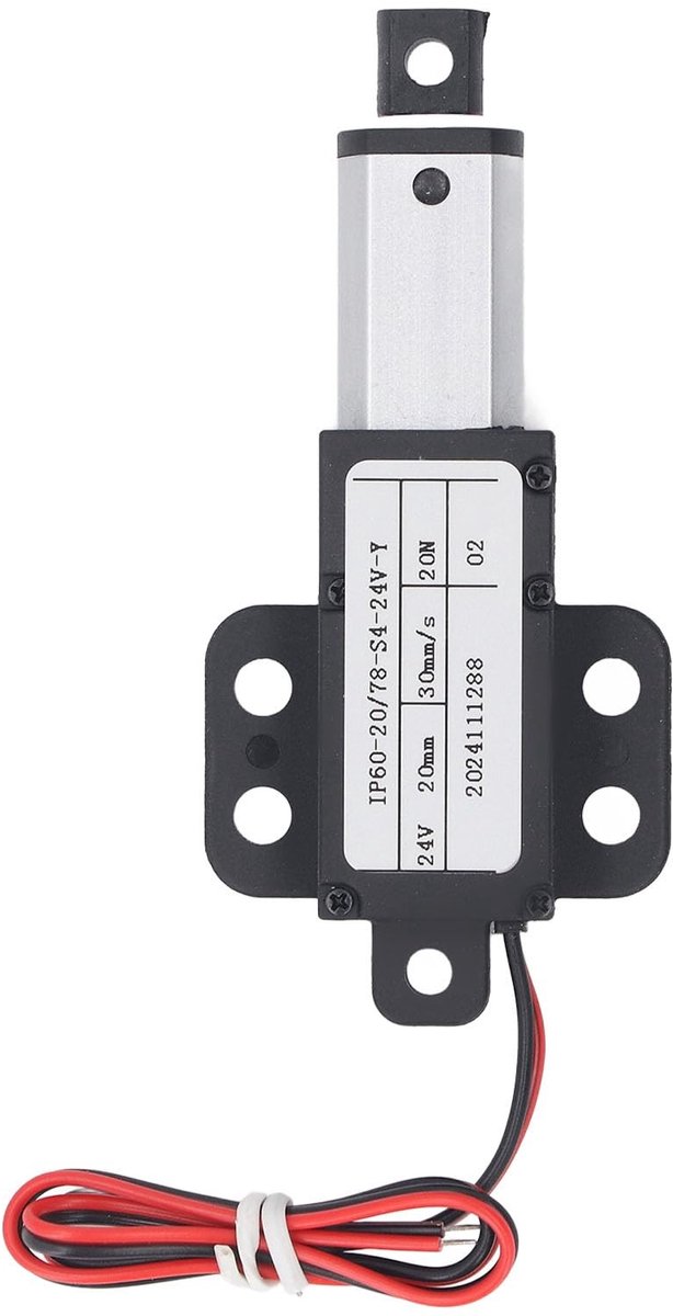 Dailygoods - Mini Elektrische Lineaire Actuator 24V met 20 mm Slag