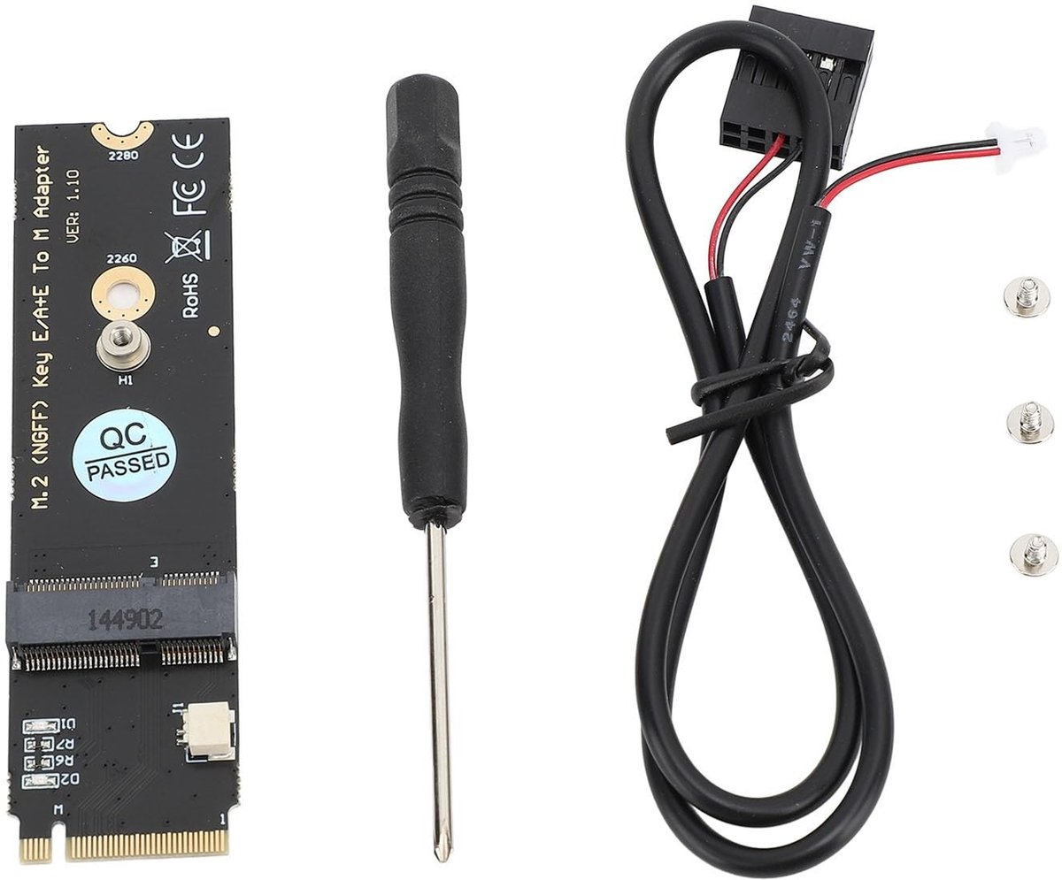 Dailygoods - M2 NGFF Adapter voor E-sleutelmodules en Wifi Kaarten