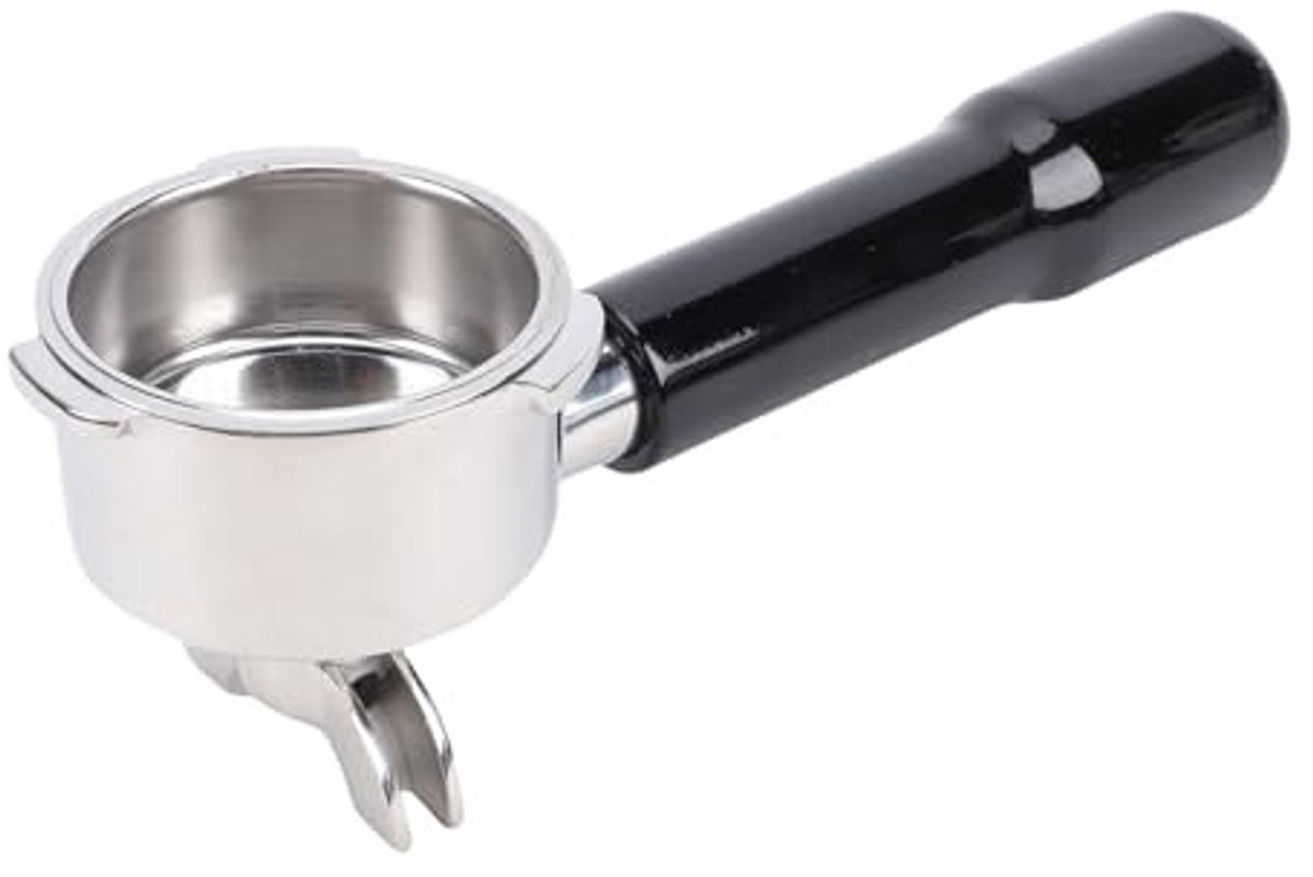 Dailygoods - Roestvrijstalen Portafilter met Dubbele Uitloop 51 mm