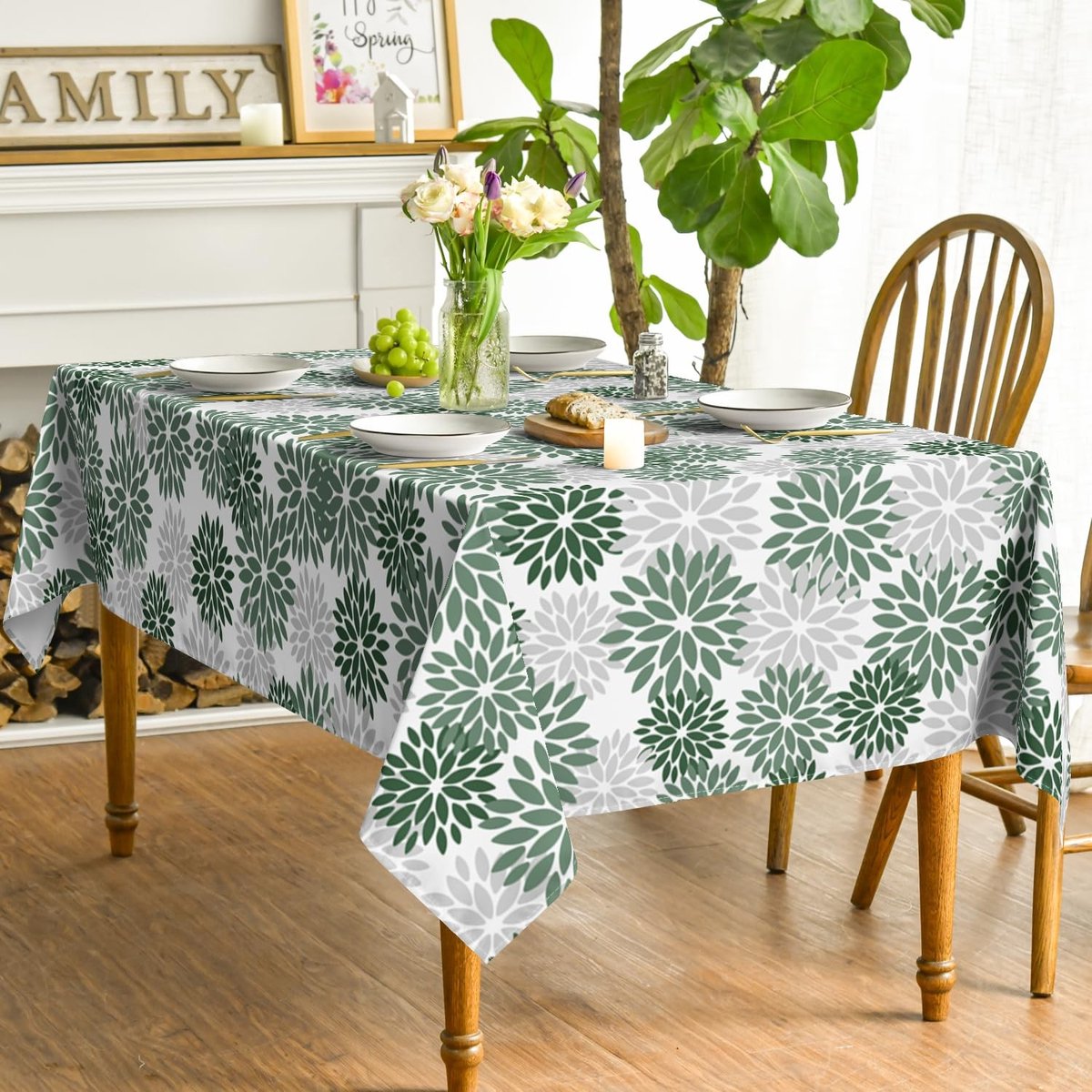 Dailygoods - Herfst Tafelkleed 140x220 cm met Vlekbescherming voor Eettafel