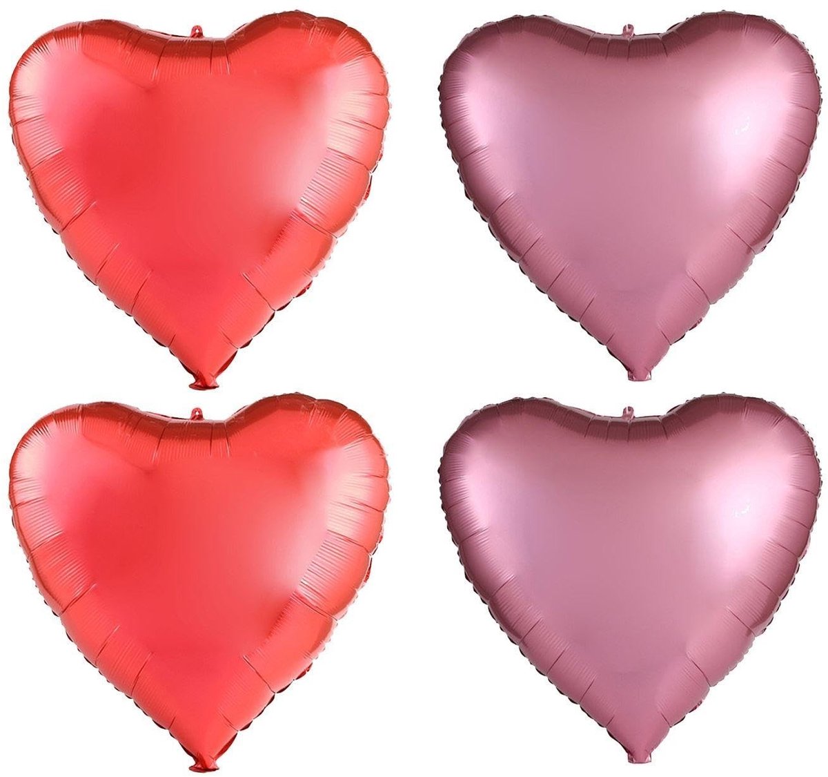 Dailygoods - Set van 4 Grote Liefdesballonnen voor Bruiloftdecoratie