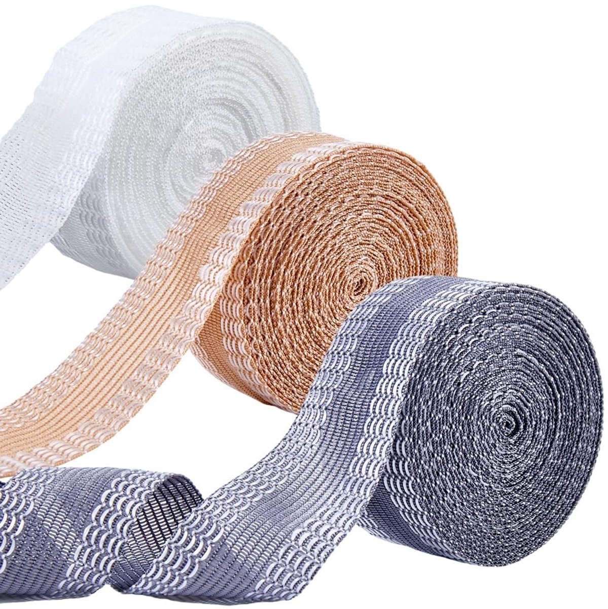 Dailygoods - 3 Stuks Opstrijkbare Zoomtape voor Kleding