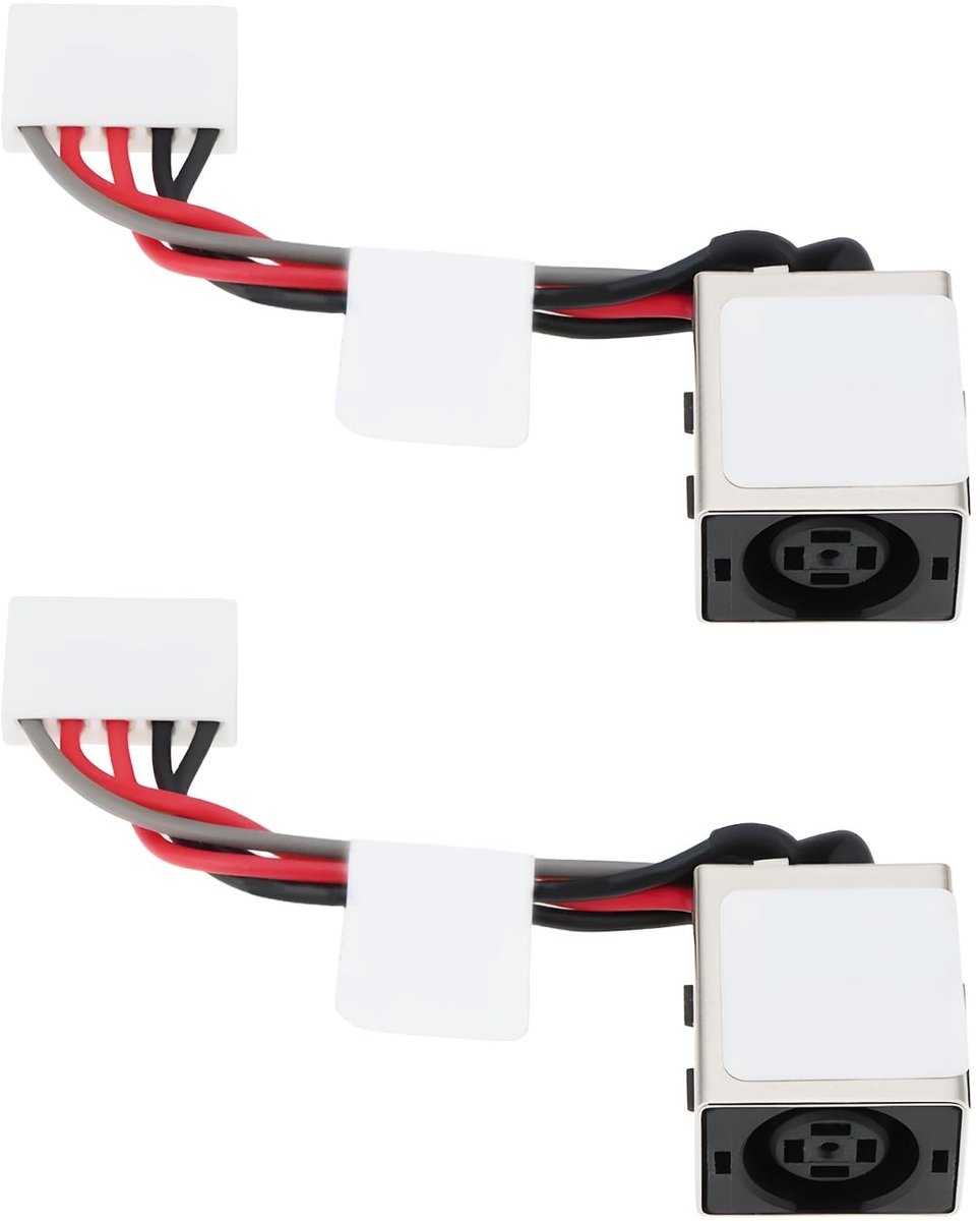 Dailygoods - Set van 2 Laptop DC Oplaadpoorten voor Vervanging