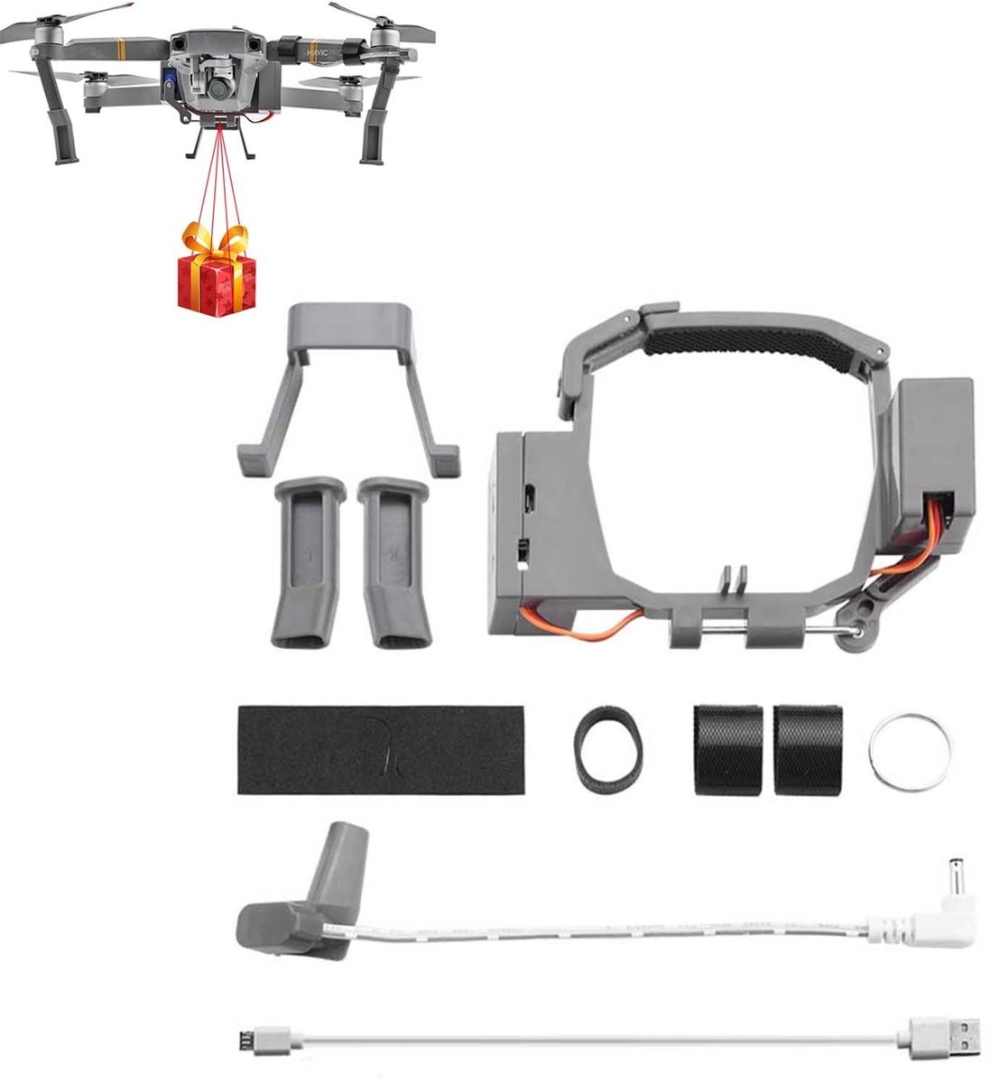 Dailygoods - Drone Airdrop Systeem voor DJI Mavic Pro