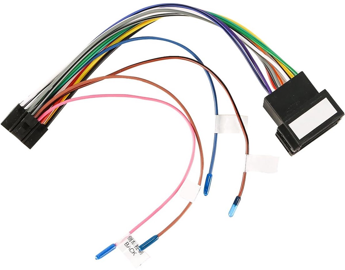 Dailygoods - Universele 16-pins Autoradio Bedradingskabeladapter