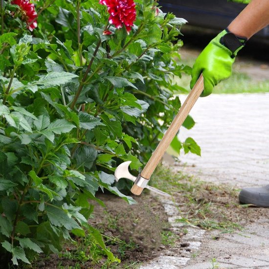 Houthak Gereedschap - Tuin Hakselaar - Tuin Werkzaamheden - Afneembaar Ontwerp - 41 cm Lengte - Metaal — afbeelding 2