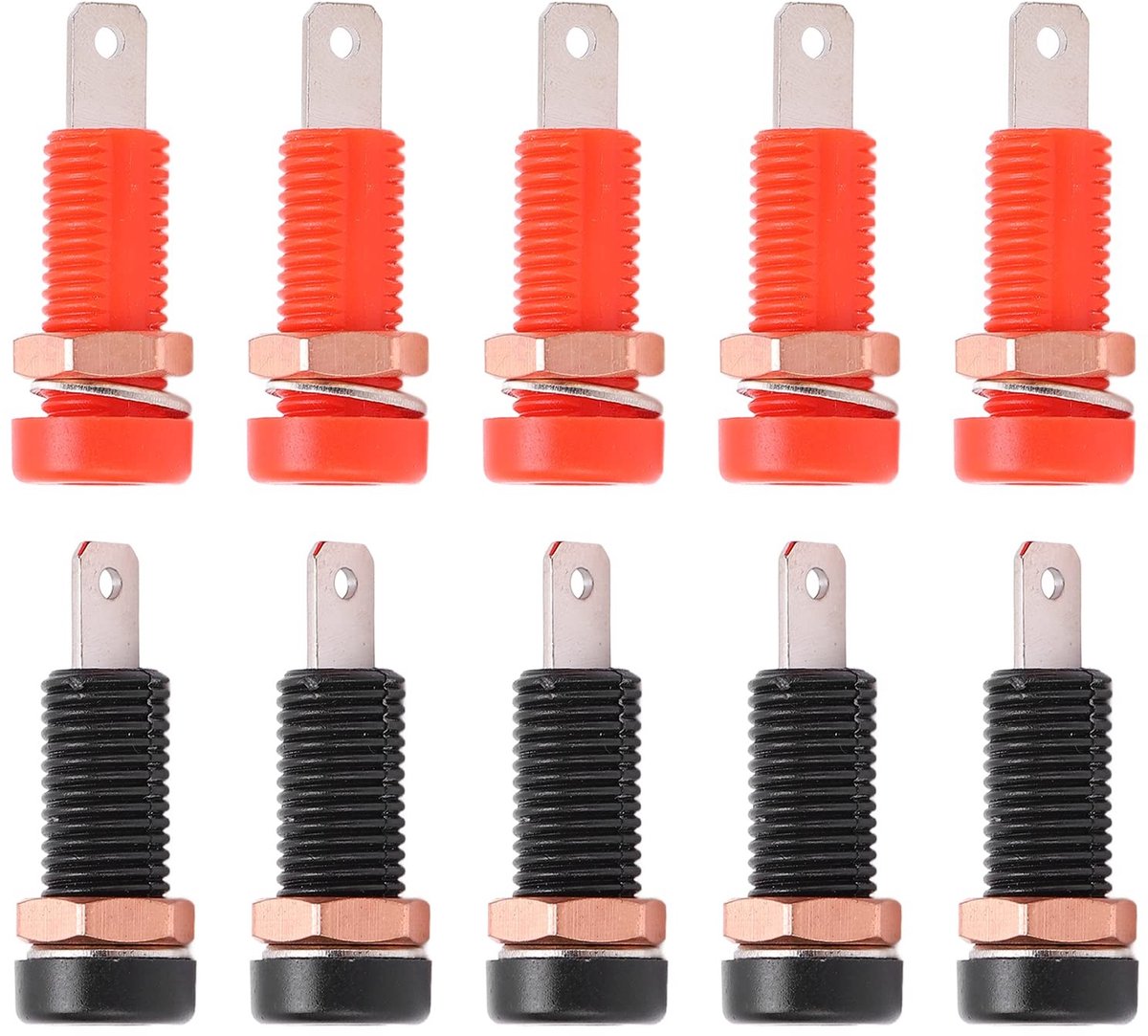 Dailygoods - Messing Verbindingsklemmen voor Banaanstekkers