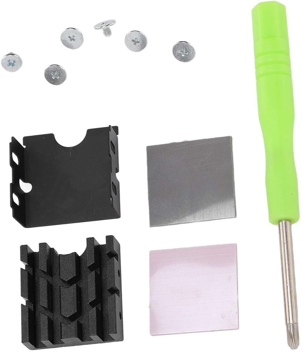 Dailygoods - M.2 2230 Koellichaam voor NVMe SSD met Thermisch Kussen