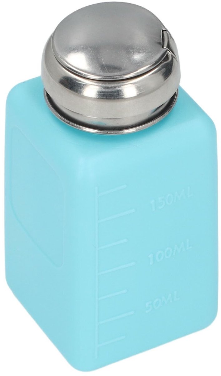 Dailygoods - 200ML Antistatische Oplosmiddeldispenser met RVS Deksel