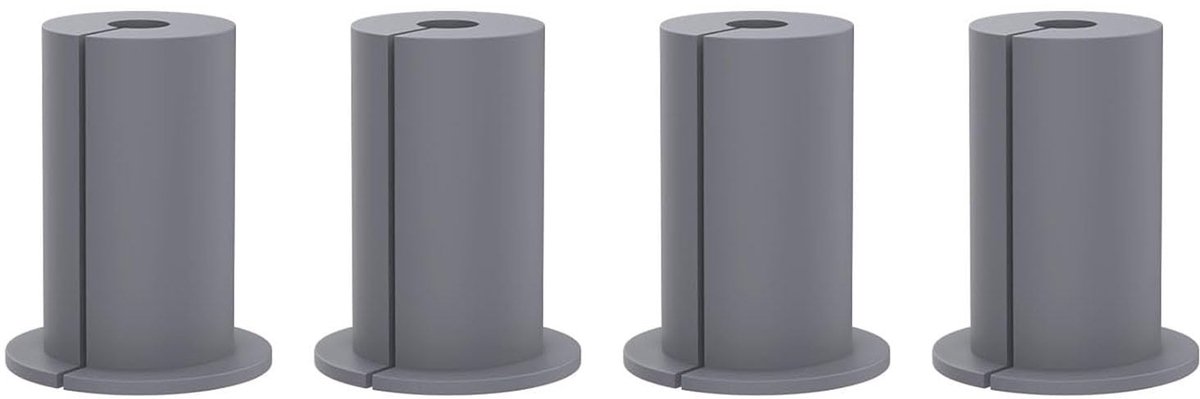 Dailygoods - Kabelgeleidingsset voor Ethernet-kabel (4 stuks)